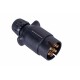 7-pin plug, plastic screw, 2 holes