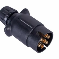 7-pin plug, plastic screw, 2 holes